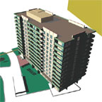 Model on Site Plan
