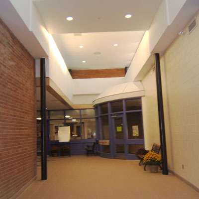 Entrance to HUB